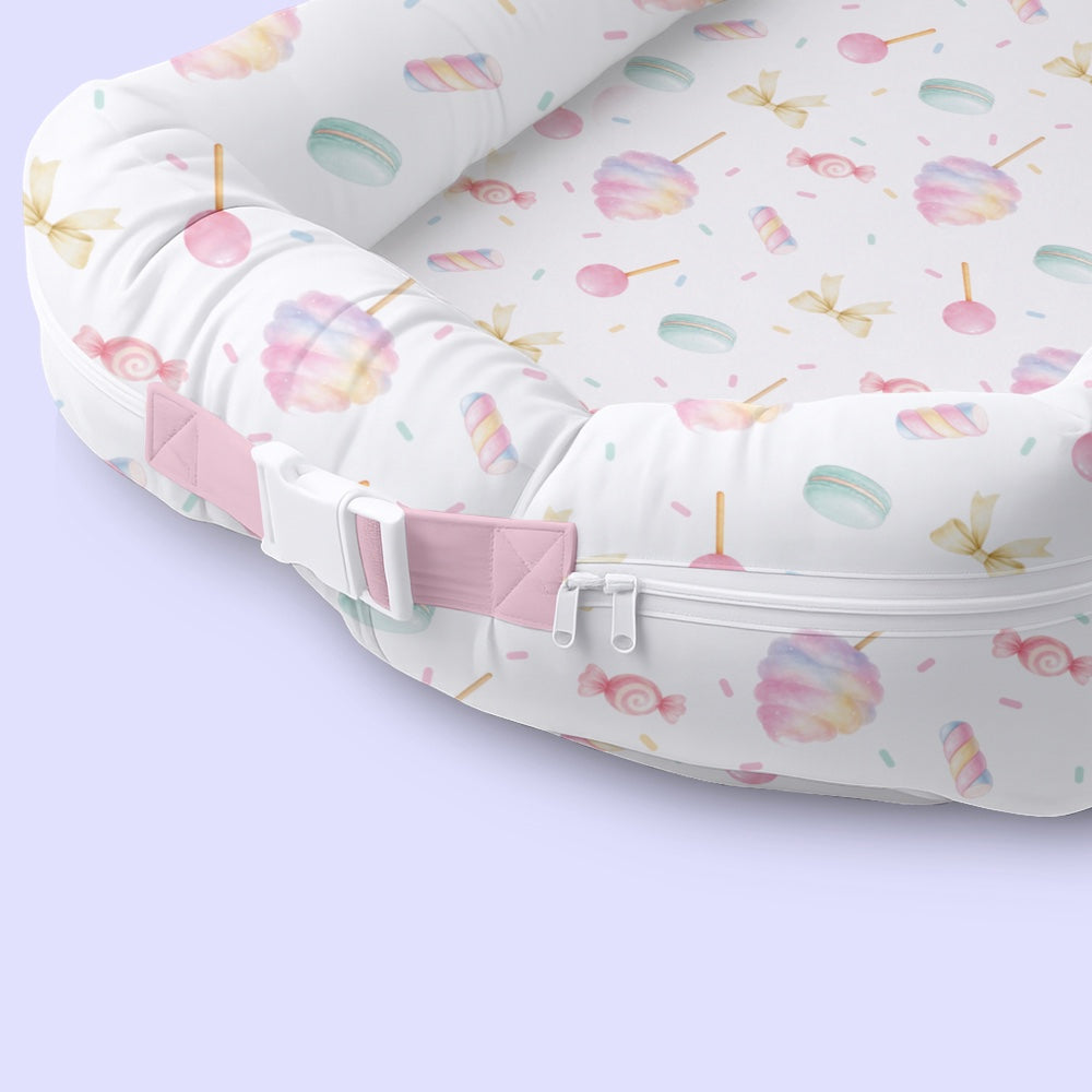 Organic Baby Cocoon - Sugar Rush