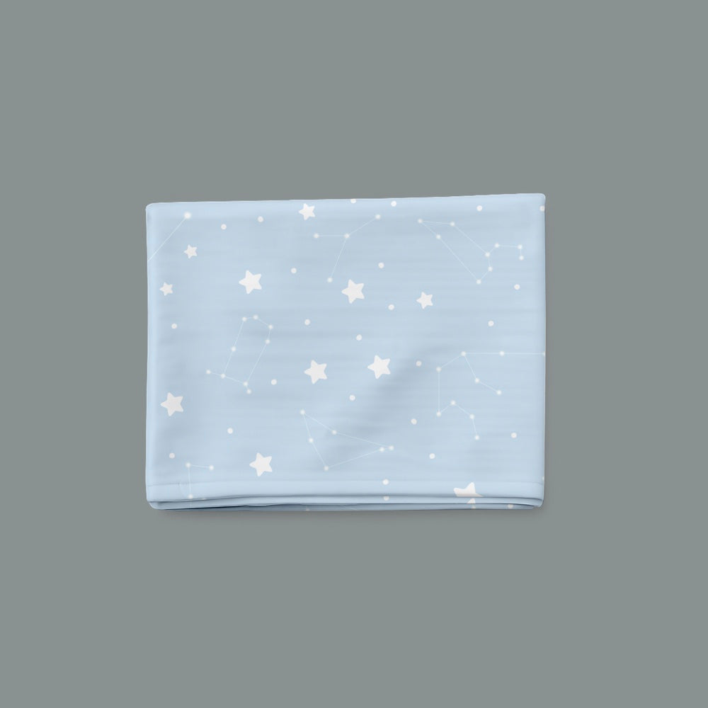 Organic Cot Sheet- Cosmos