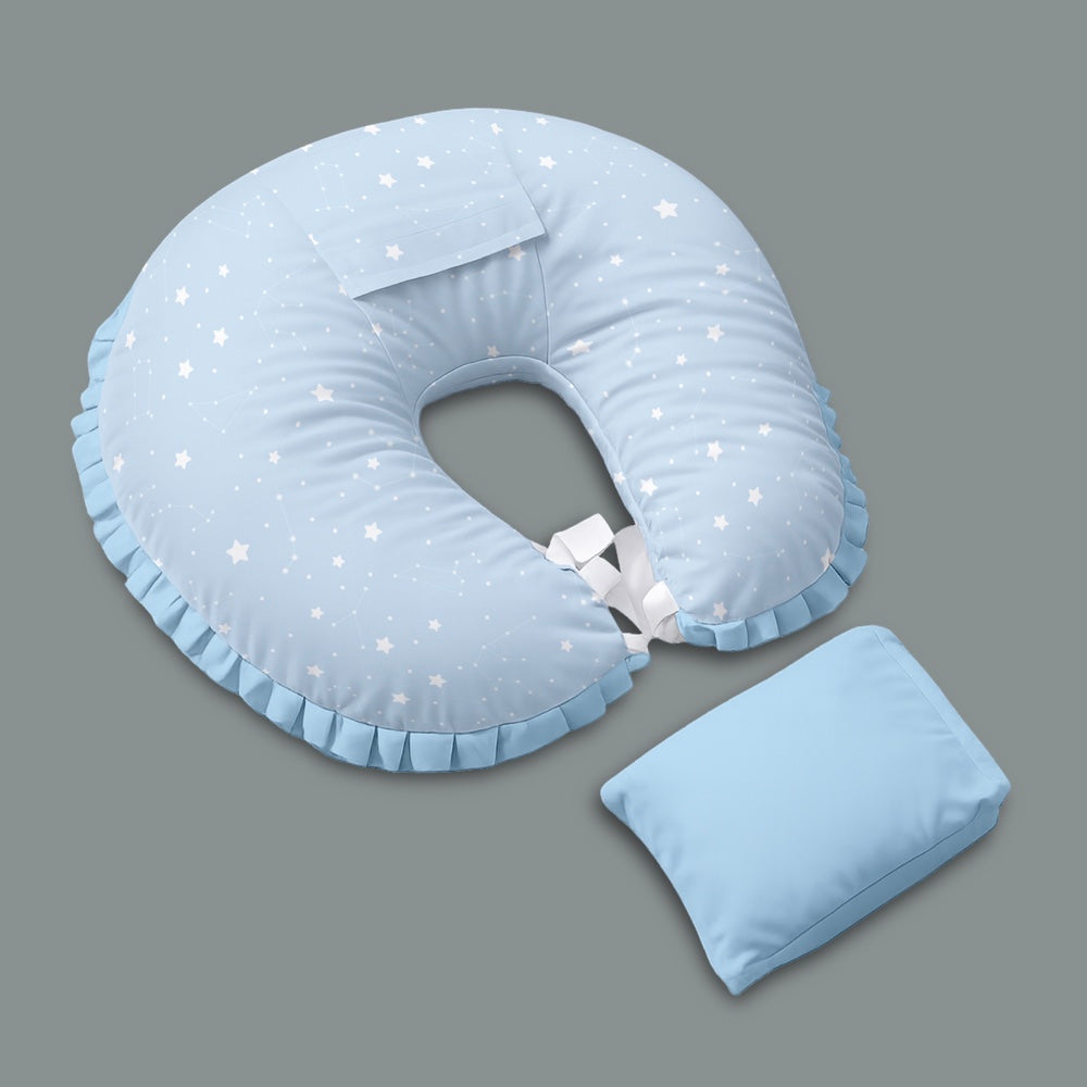Organic Feeding Pillow + Support Pillow - Cosmos