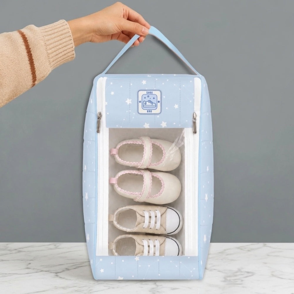 Organic Shoe Bag - Cosmos