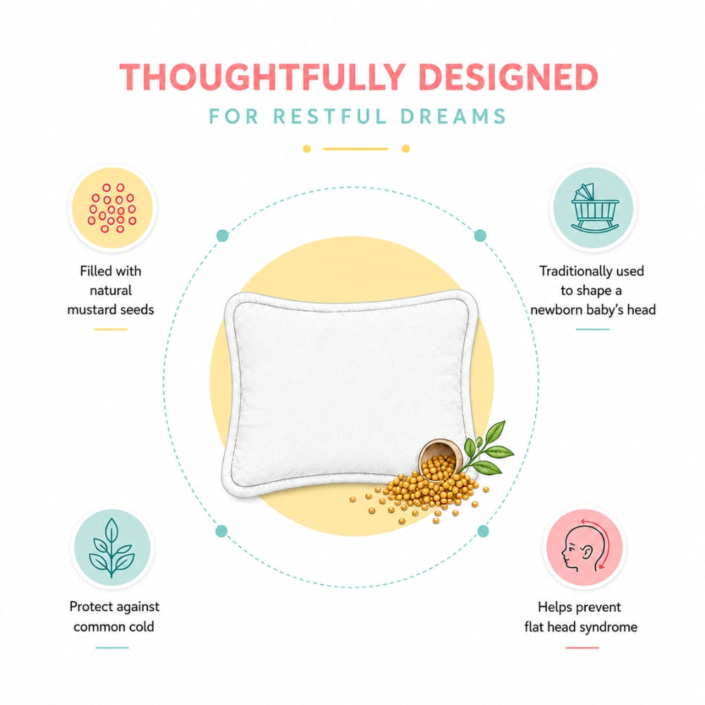 Organic Rai Pillow - Cosmos