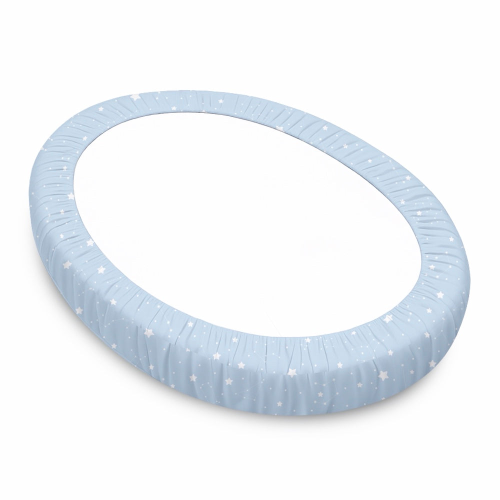 Organic Fitted Sheet - Stokke Sleepi Bed Mini - Cosmos