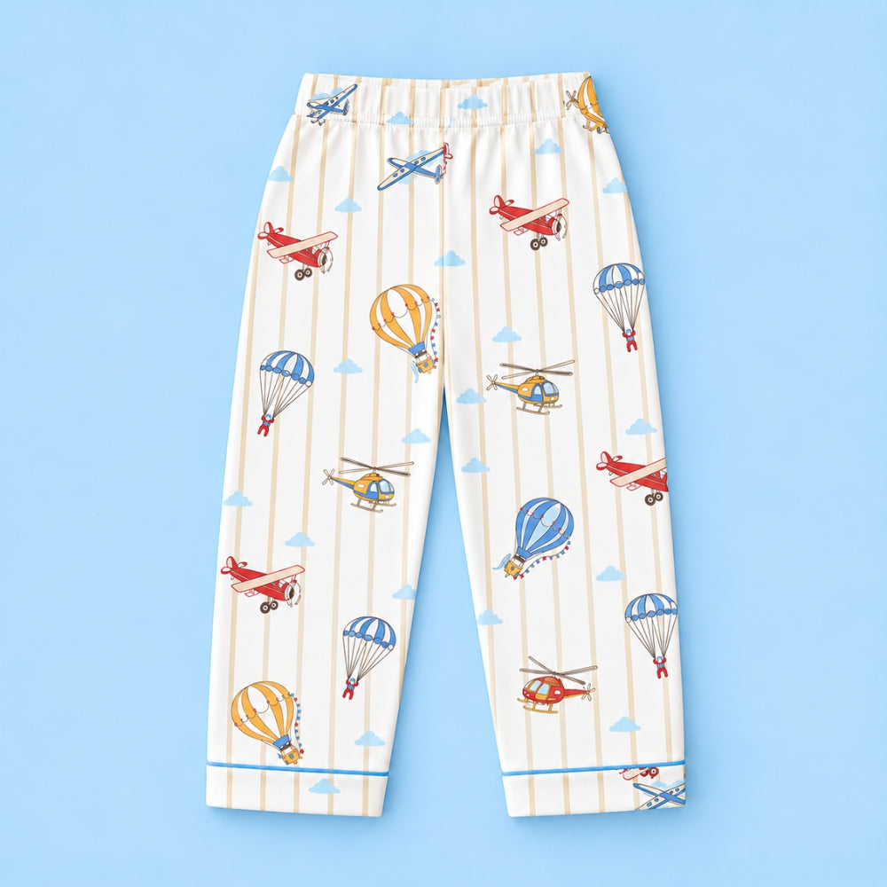 Pure Cotton Night Suit - Fly
