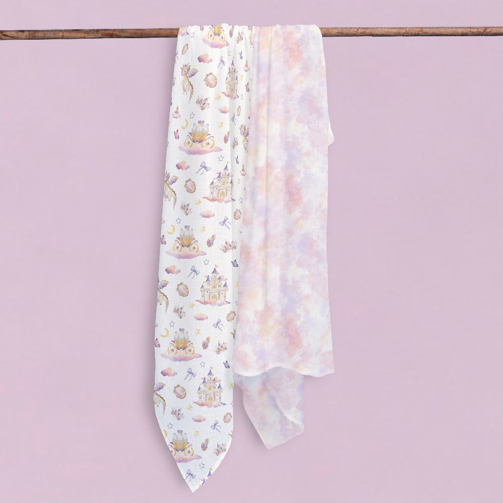 Bamboo Muslin Swaddles - Fairytale