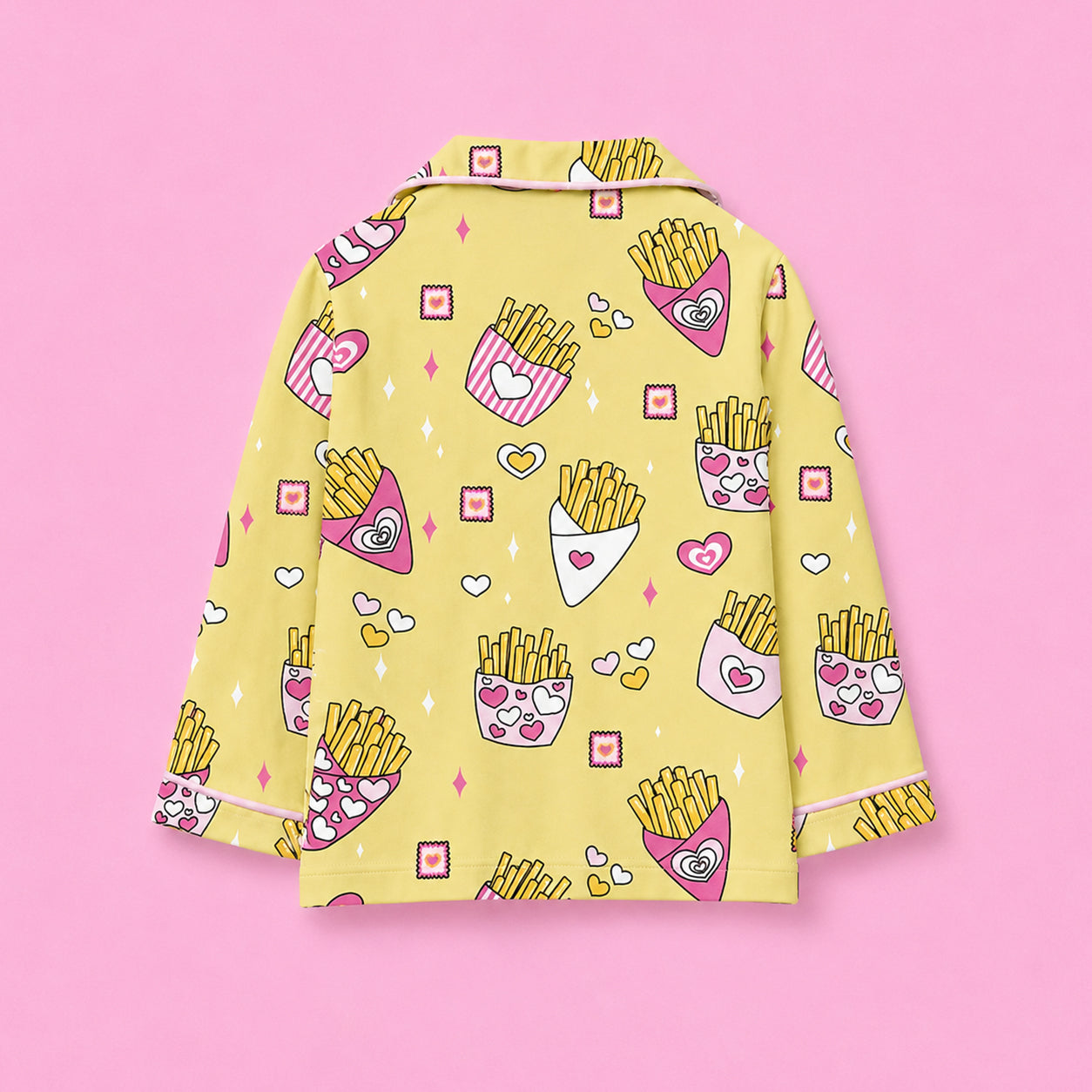 Pure Cotton Night Suit - French Fries