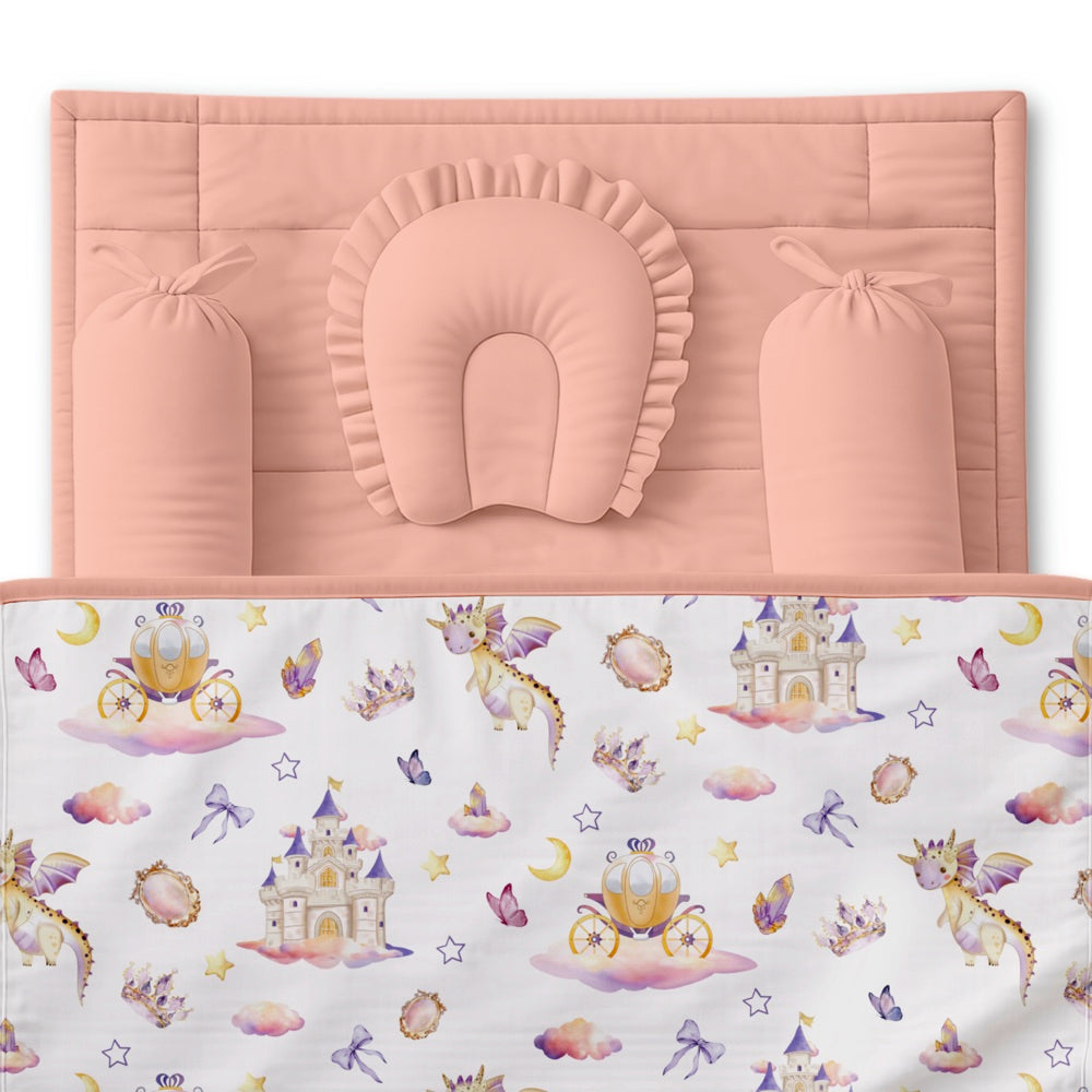5 Pc Bamboo Muslin Nap Pack - Fairytale