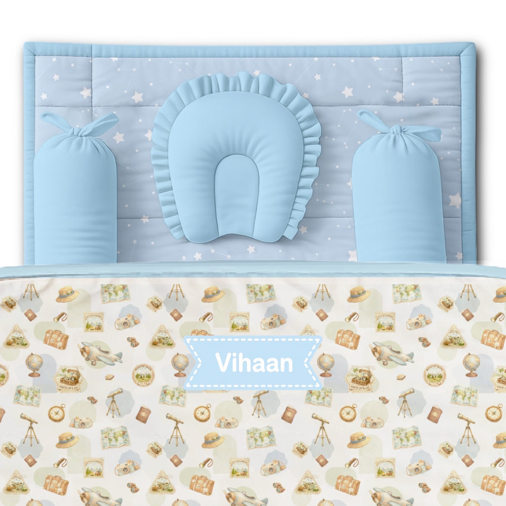 5 Pc Organic Nap Pack - Globetrotter