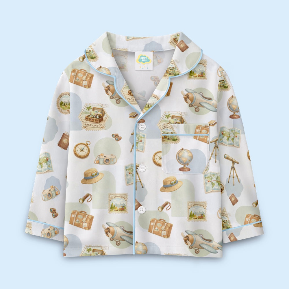Organic Night Suit - Globetrotter