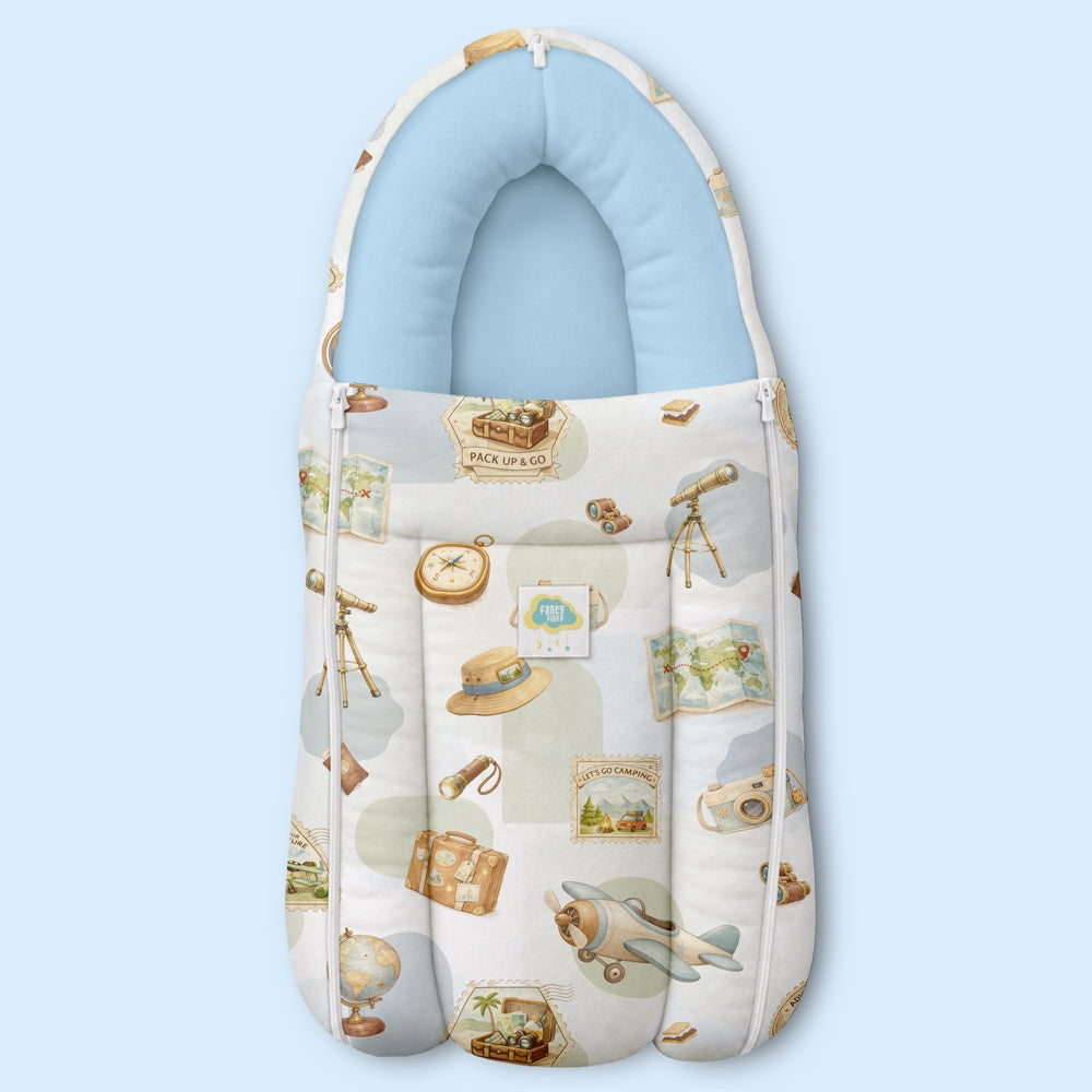 Organic Carry Nest -Globetrotter