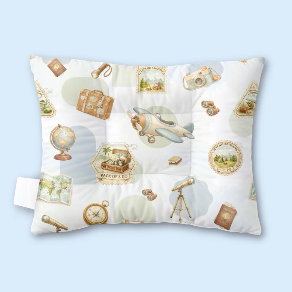 Organic Baby Head Nest - Globetrotter