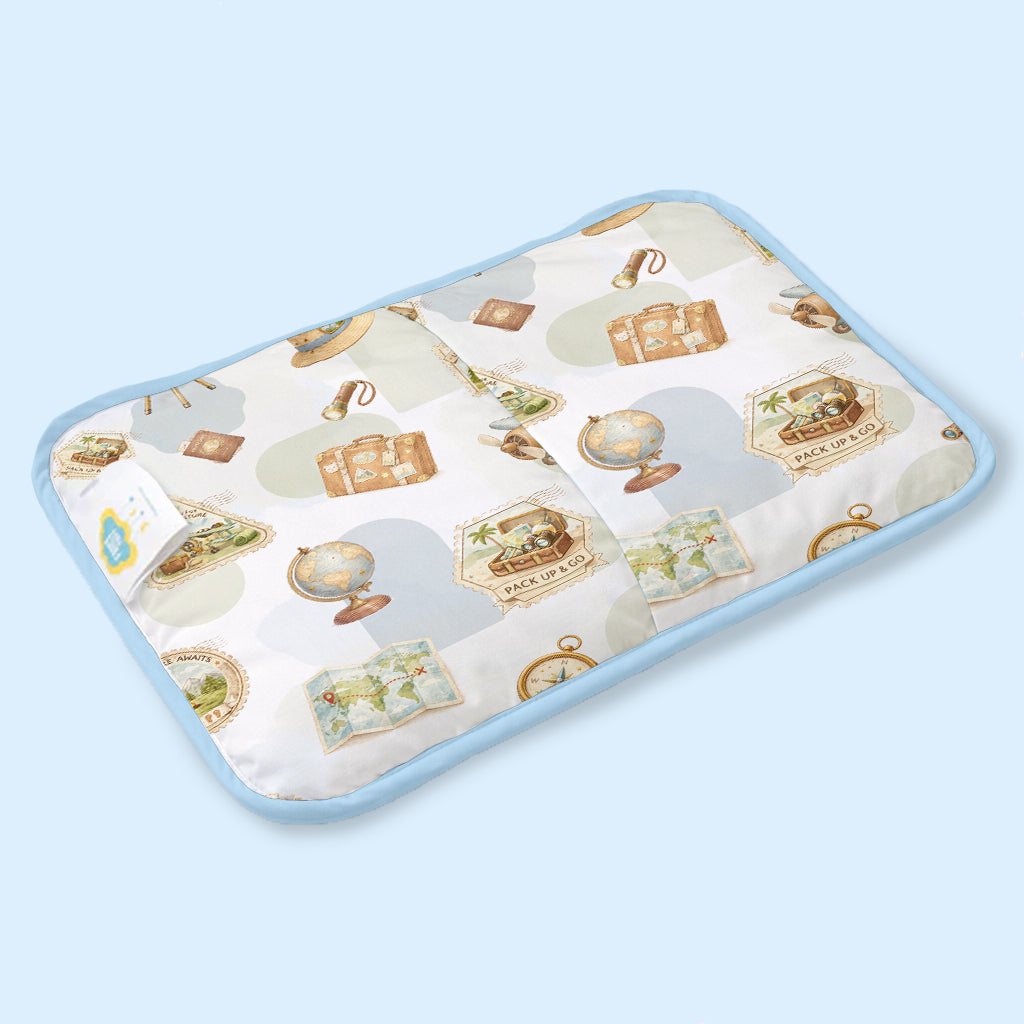 Organic Rai Pillow - Globetrotter