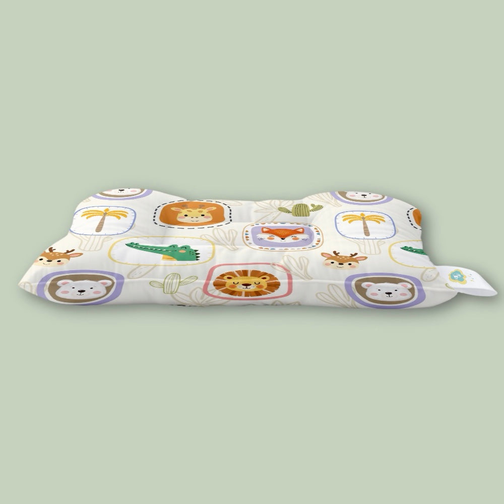 Organic Baby Head Nest  - Happy Faces