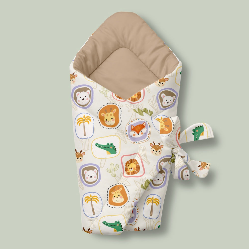 Organic Baby Wrap - Happy Faces