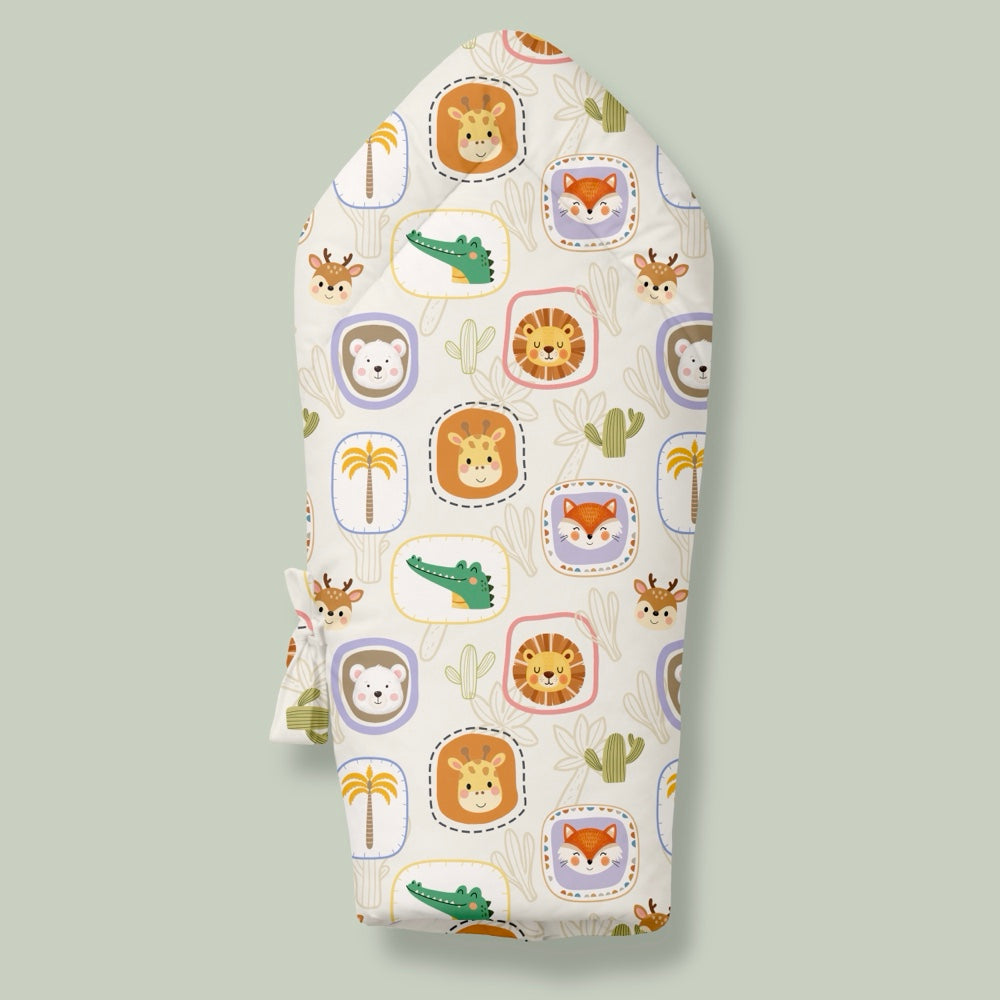 Organic Baby Wrap - Happy Faces