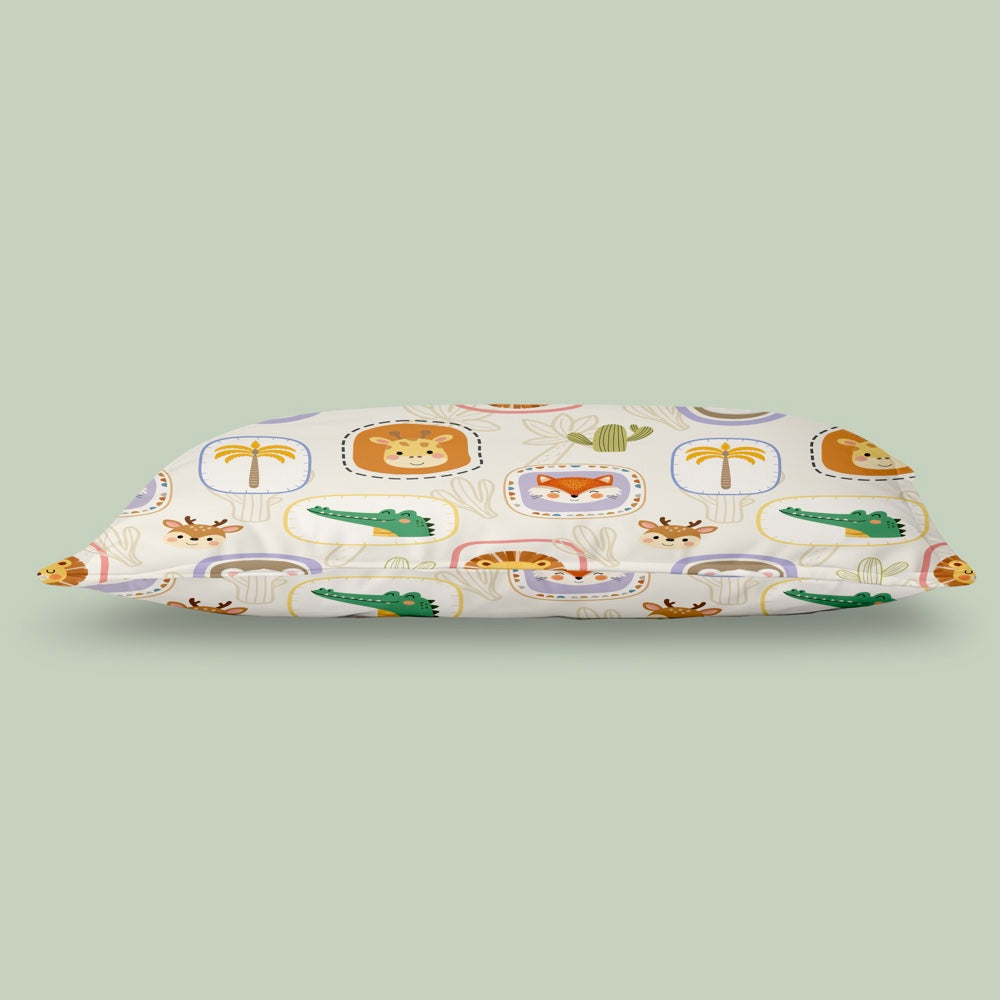 Organic Baby Pillow - Happy Faces