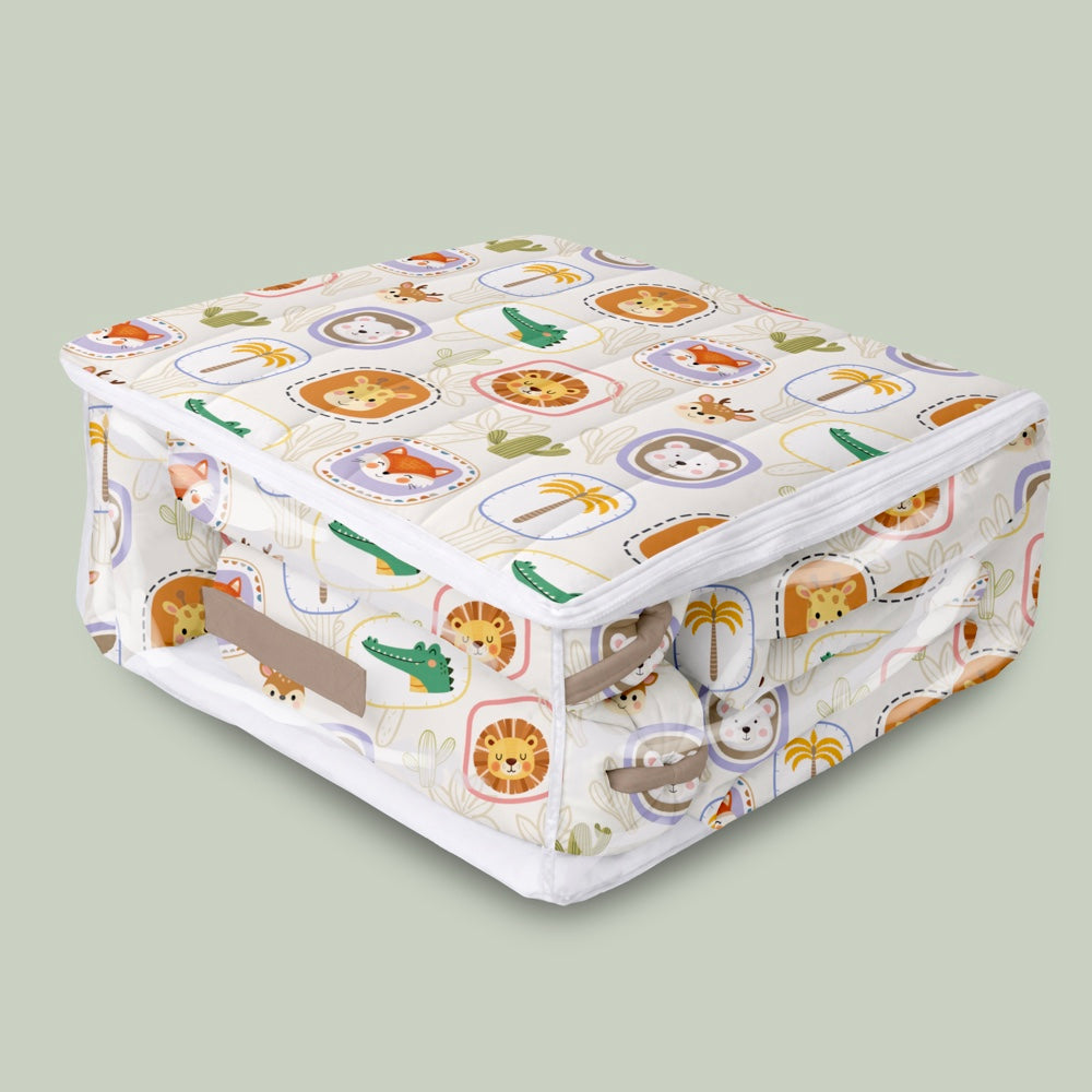 Organic Storage Bag - Happy Faces