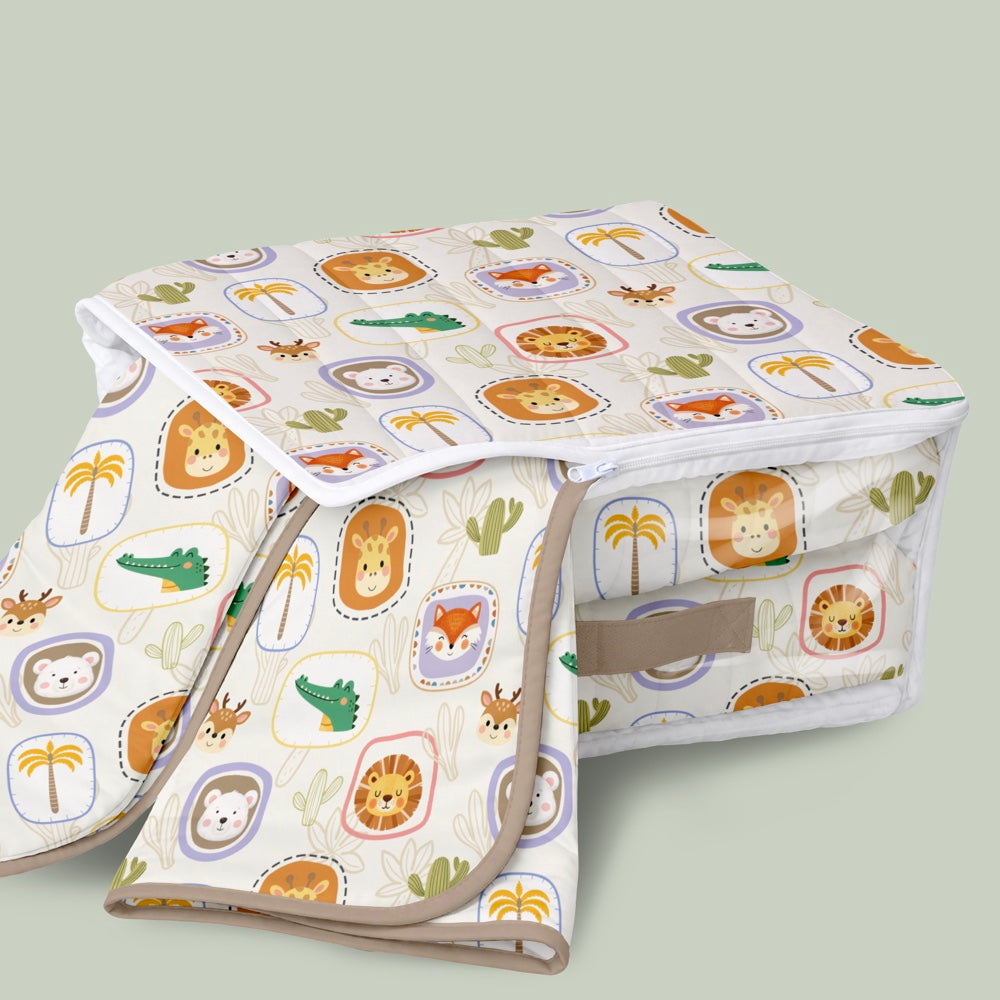 Organic Storage Bag - Happy Faces