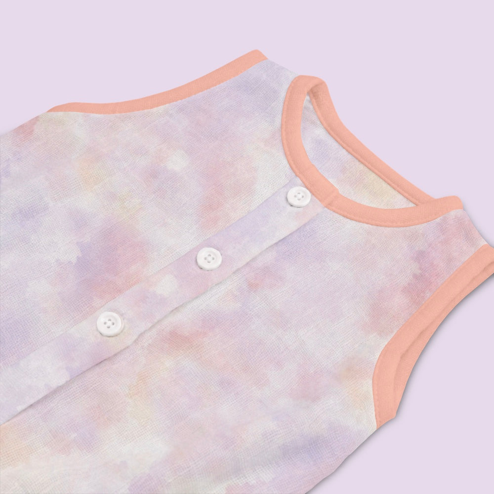 Bamboo Muslin Romper - Hazy Daze