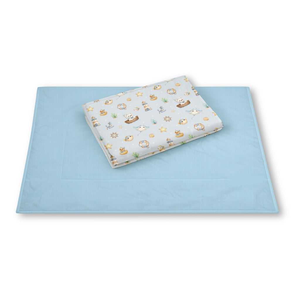 Set of 2 Organic Changing Sheet - Ocean Pals