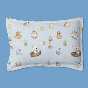Organic Baby Pillow - Ocean Pals