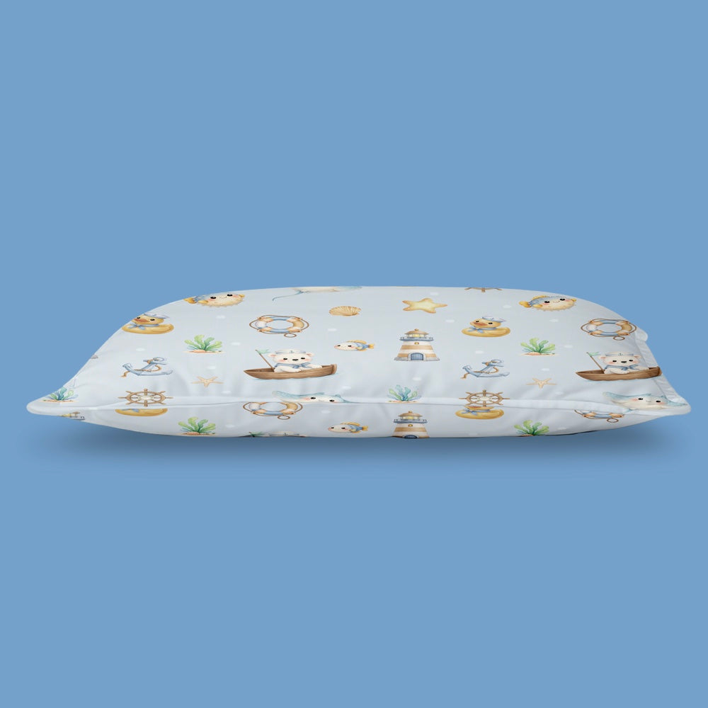 Organic Baby Pillow - Ocean Pals