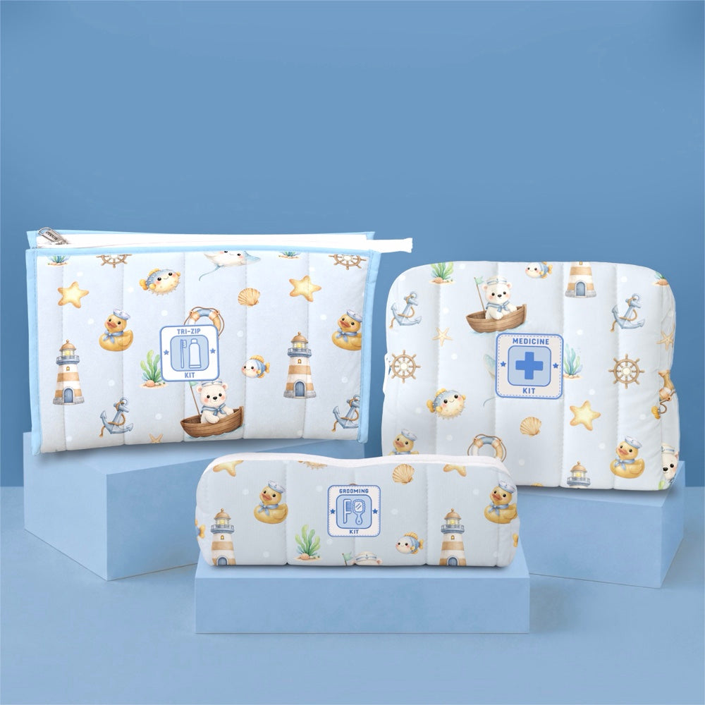 Organic Essential Kit Set - Ocean Pals
