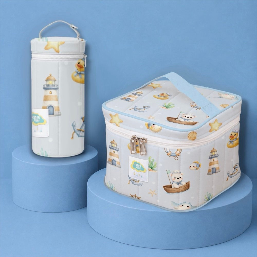 2PC Organic Stay Fresh Kit Set - Ocean Pals
