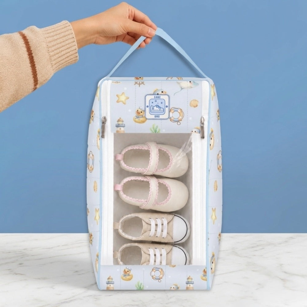 Organic Shoe Bag - Ocean Pals