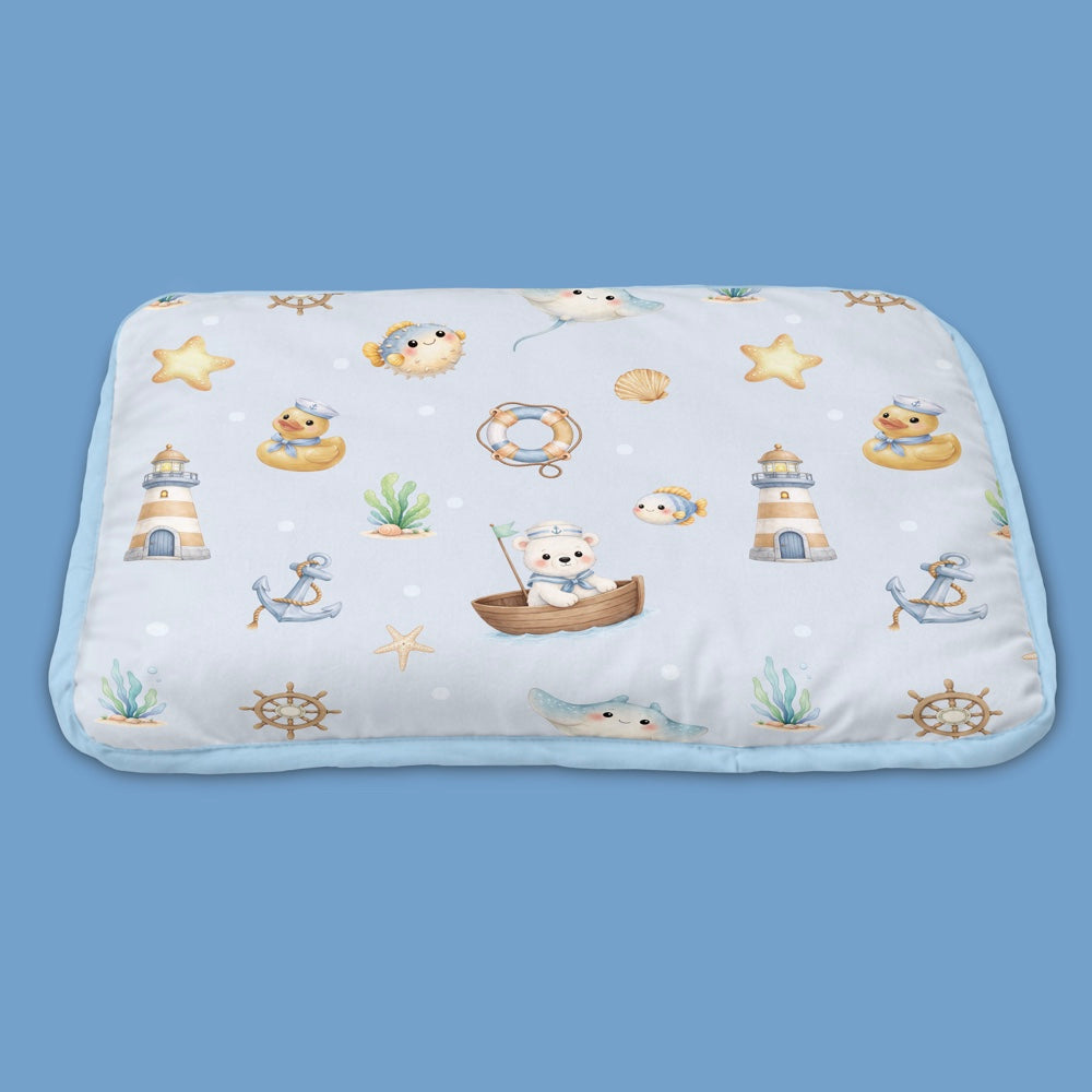 Organic Rai Pillow - Ocean Pals