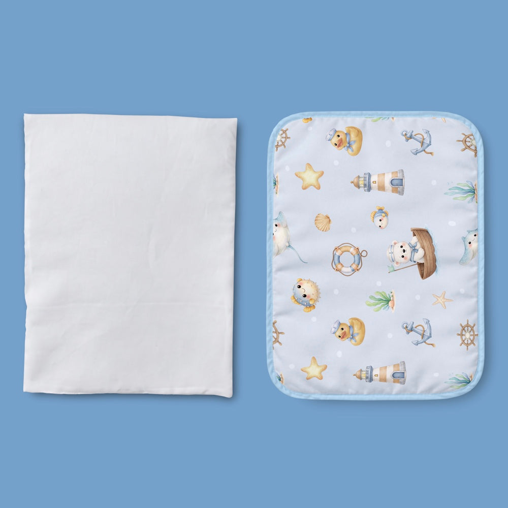 Organic Rai Pillow - Ocean Pals