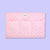 Organic Crib Organiser - Pink