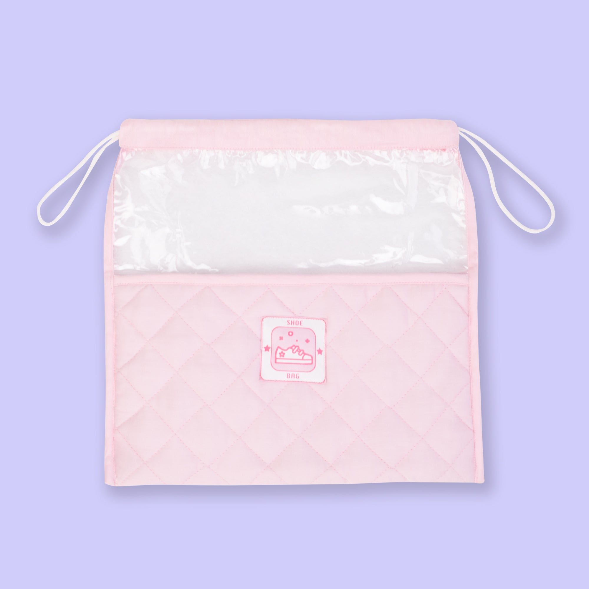 Organic Baby Shoe Bag - Pink