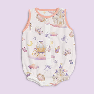 Bamboo Muslin Romper - Princess
