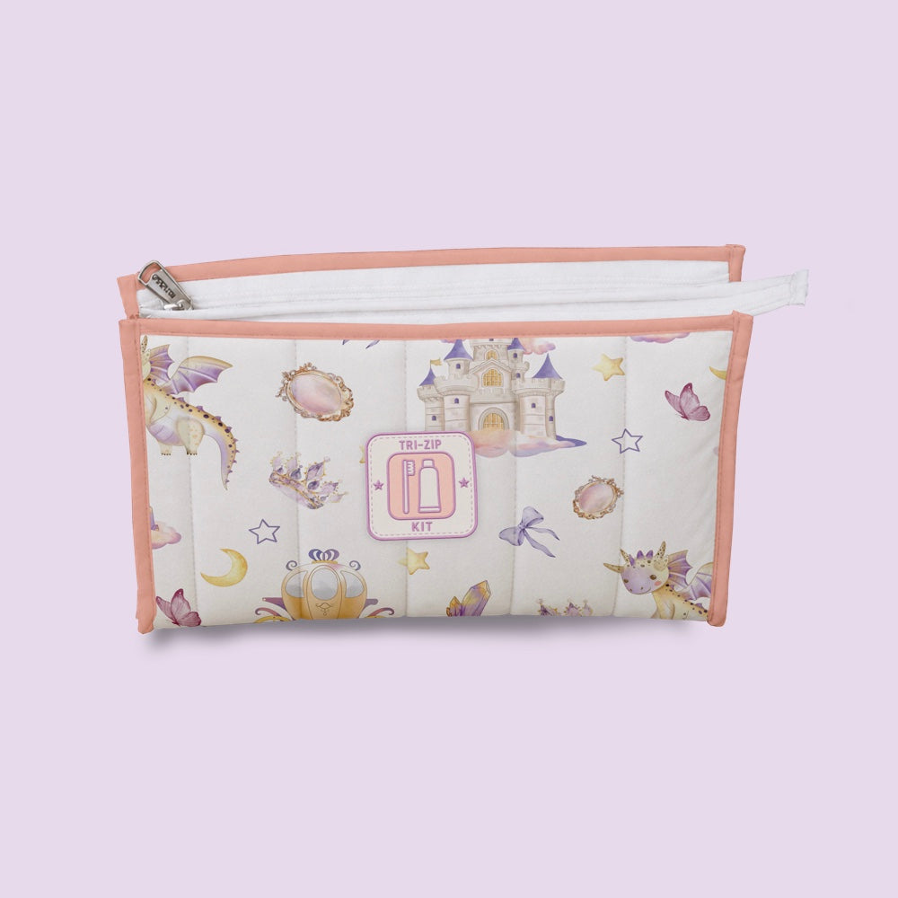 Organic Tri-Zip Utility Kit - Princess
