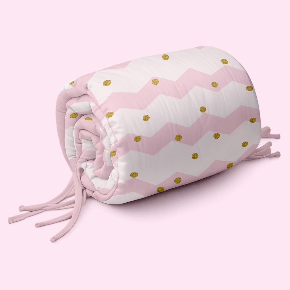 Organic Half Cot Bumper - Sugarcube