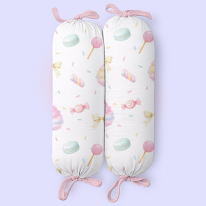 Set of 2 Organic Bolsters - Sugar Rush