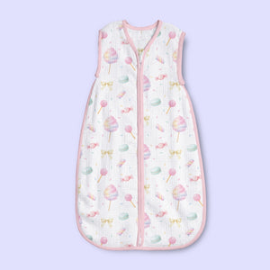 Bamboo Muslin Sleeping Bag - Sugar Rush