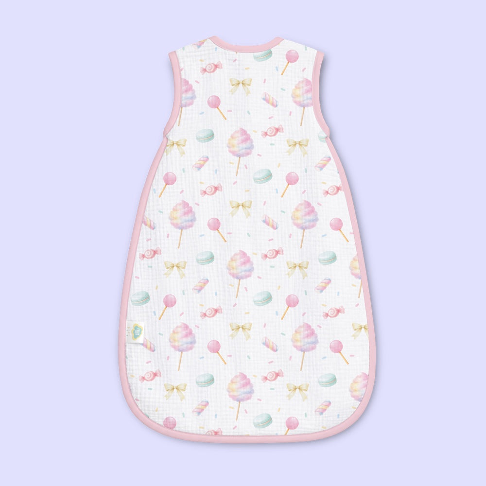 Bamboo Muslin Sleeping Bag - Sugar Rush