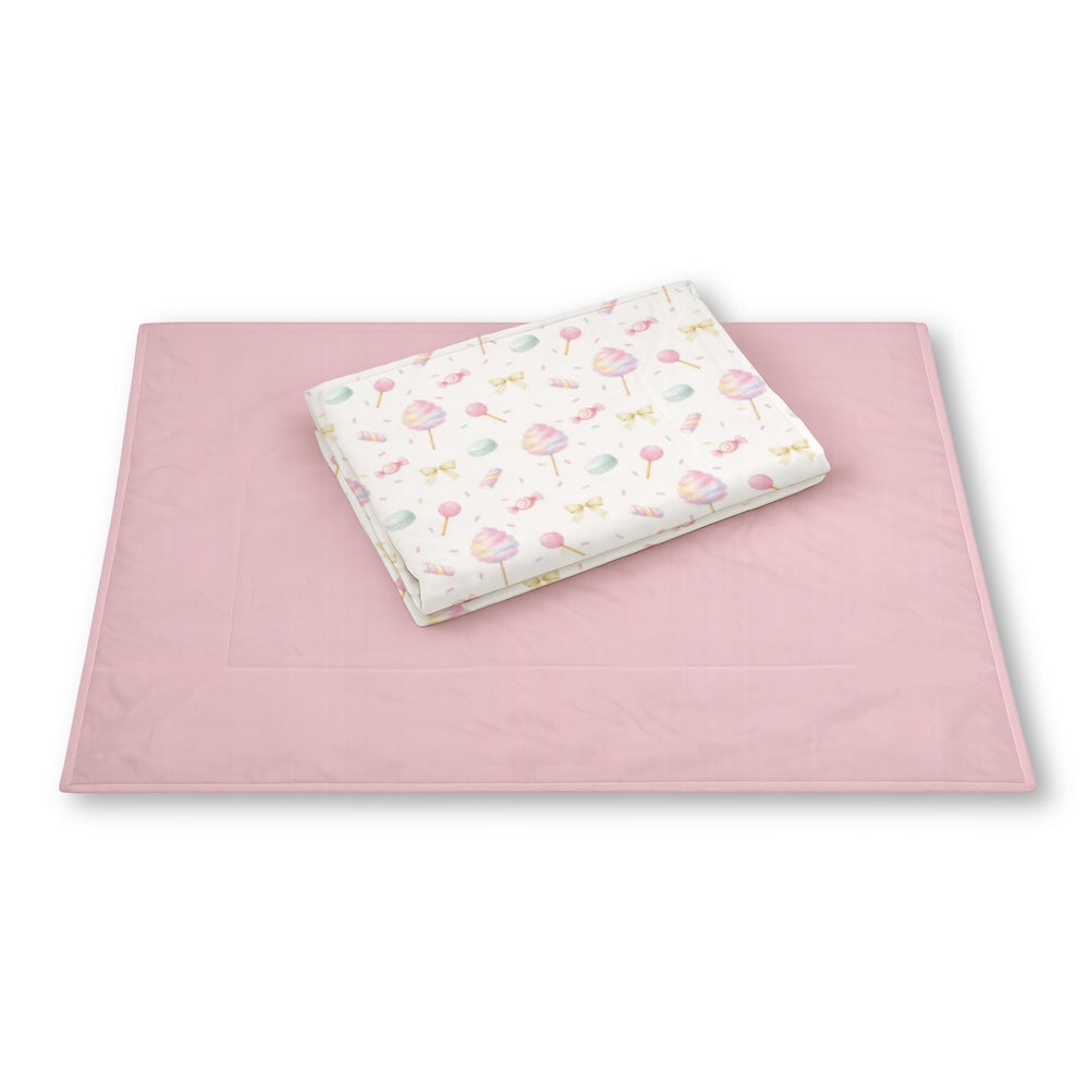 Set of 2 Organic Changing Sheet - Sugar Rush