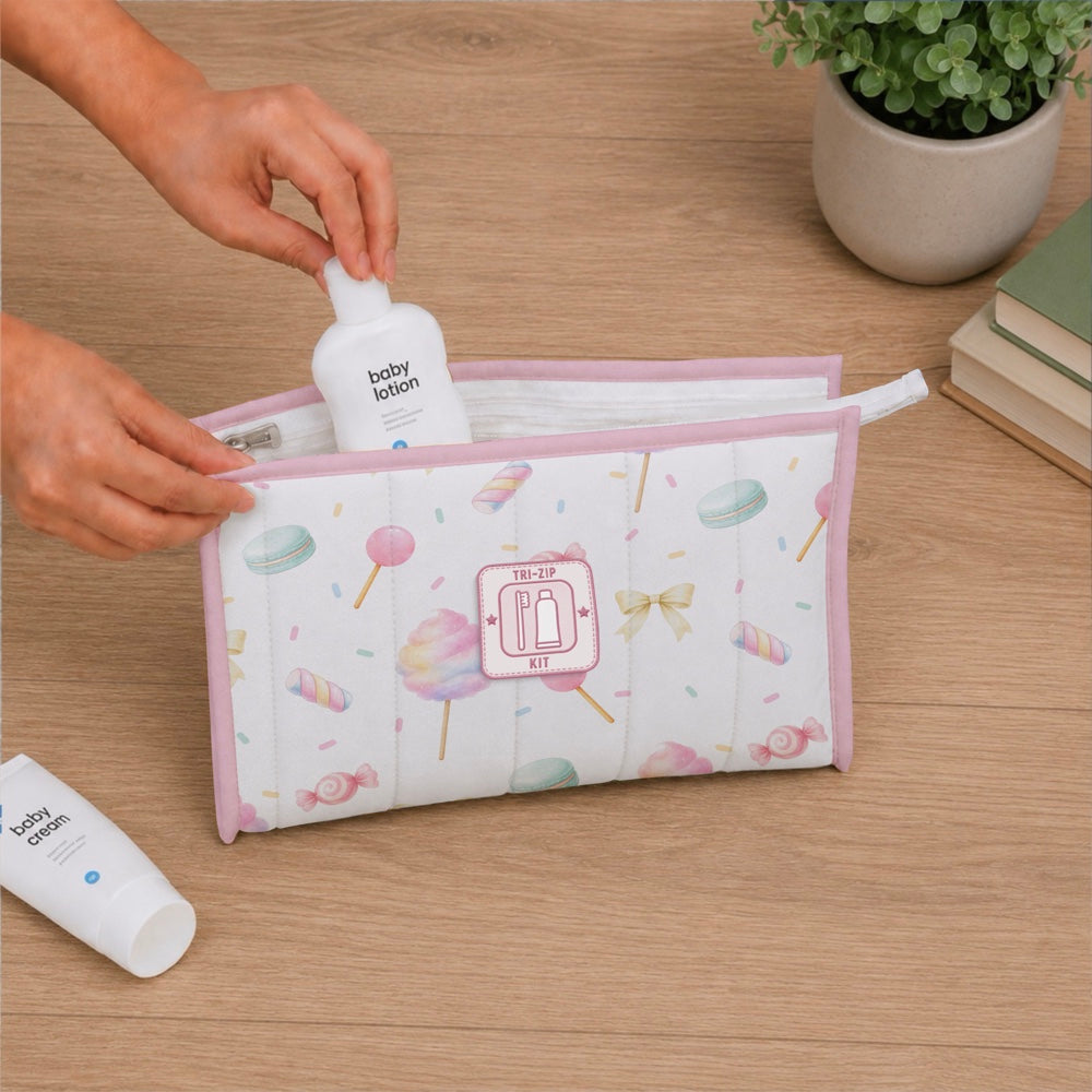 Organic Tri-Zip Utility Kit - Sugar Rush
