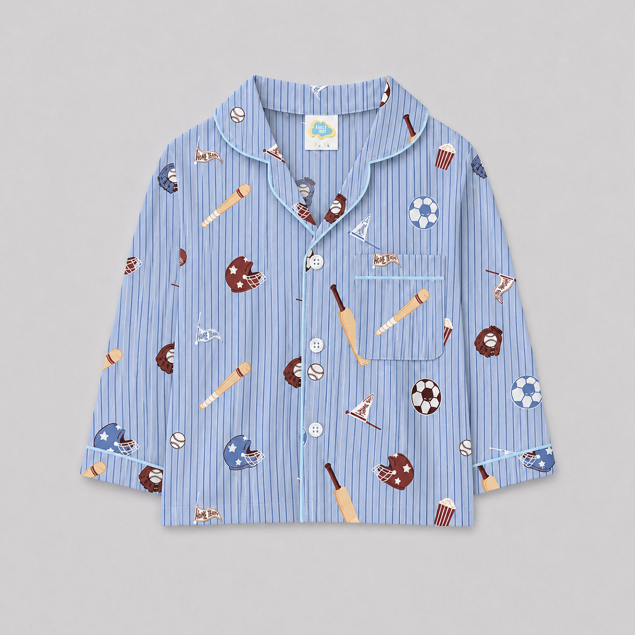 Pure Cotton Night Suit  - Sporty