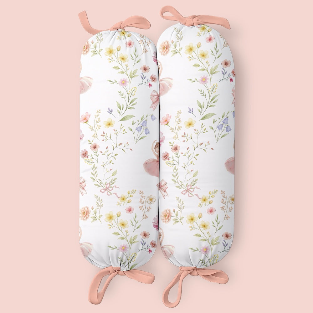 Set of 2 Organic Bolsters - Serafina