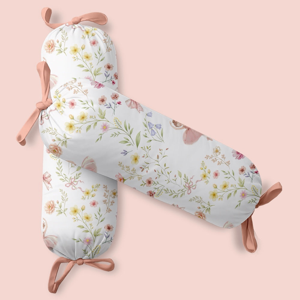 Set of 2 Organic Bolsters - Serafina
