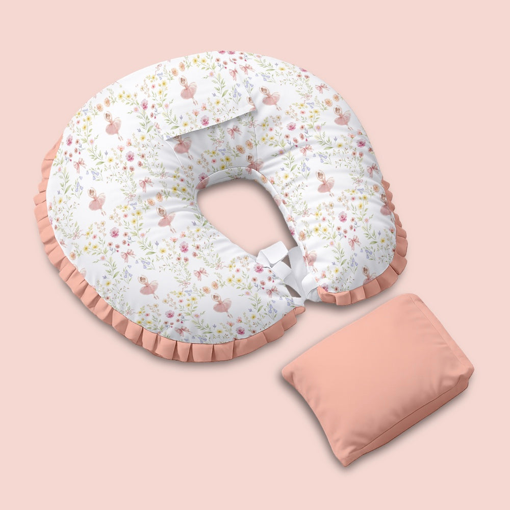 Organic Feeding Pillow + Support Pillow - Serafina