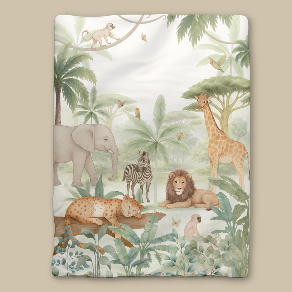 Organic Toddler Comforter - Savannah