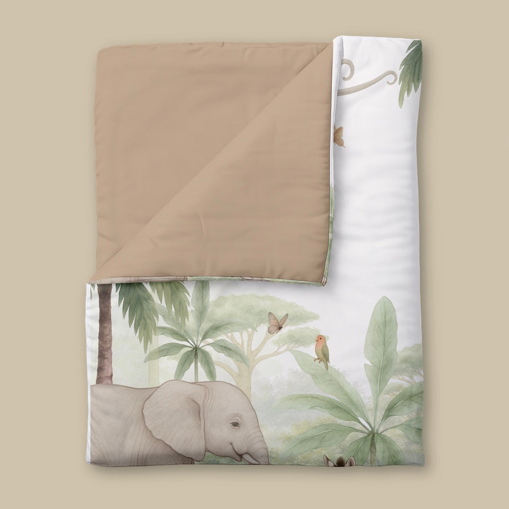 Organic Toddler Comforter - Savannah