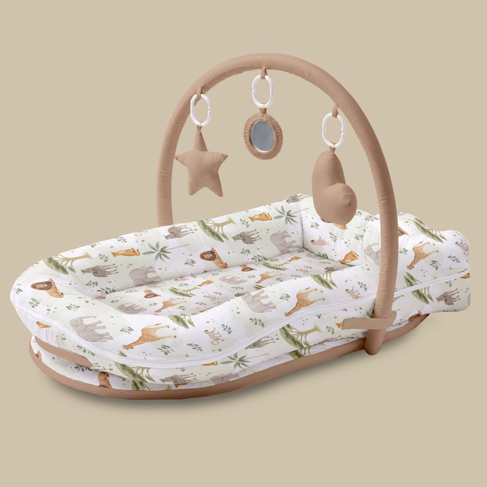 Organic Baby Cocoon - Savannah