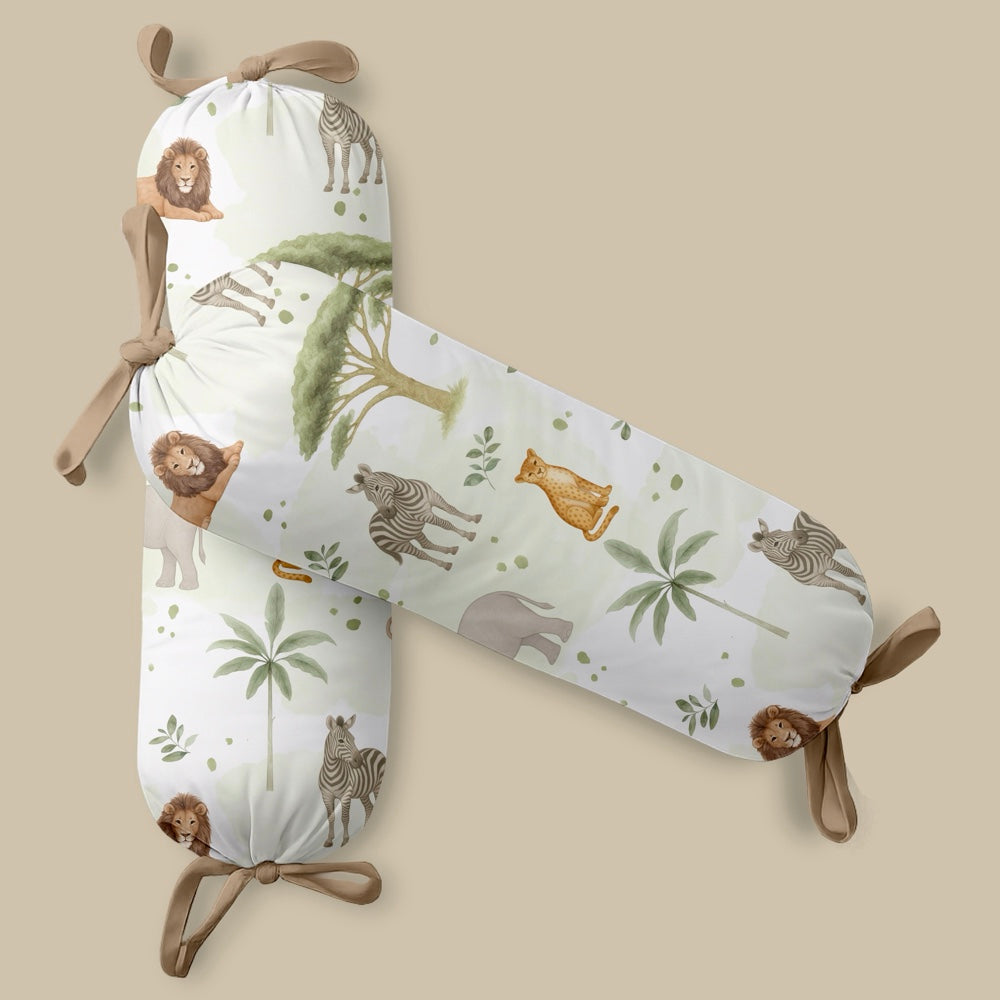 Set of 2 Organic Bolsters - Savannah