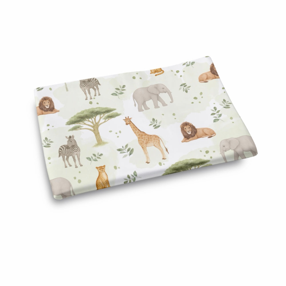 Organic Snuz Pod 5 Fitted Sheet - Savannah