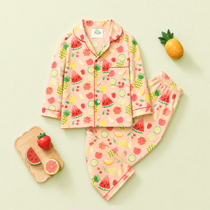 Pure Cotton Night Suit  - Tropical